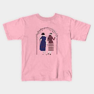 Vintage Flabber Lesbians Kids T-Shirt